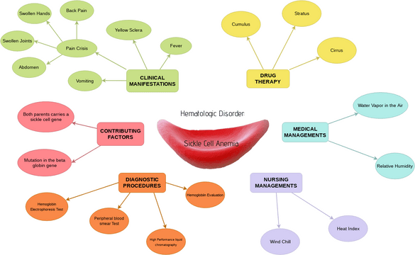 Sickle Cell Anemia Concept Map Visual Paradigm